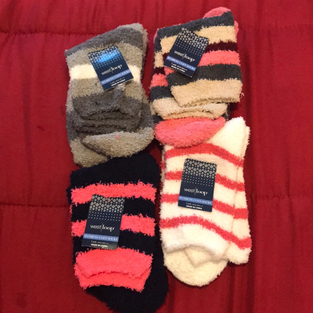 West loop cozy socks